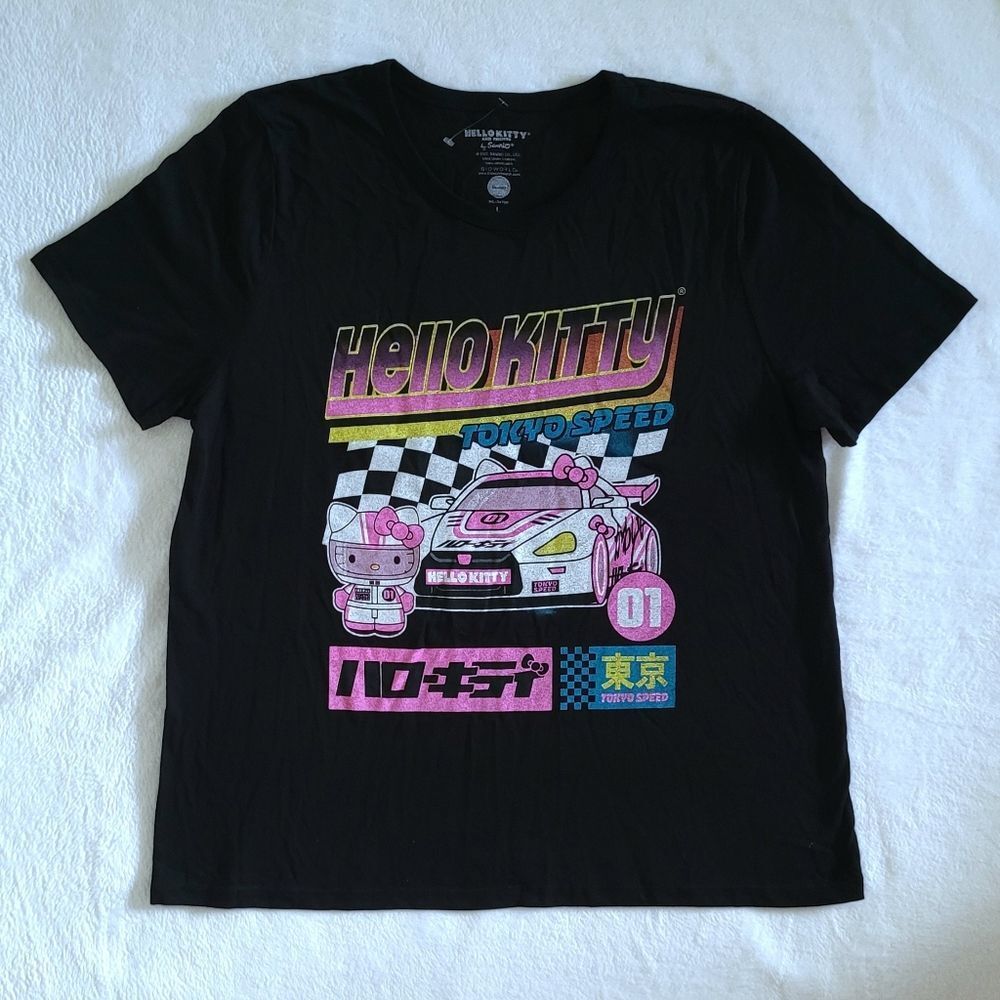 Hello👋 Kitty🐈 "Tokyo Speed"🚦 Tee👕 - NWOT
